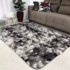 Tapetes Peludos 1,50 X 1,00 Várias Cores Para Sala E Quarto