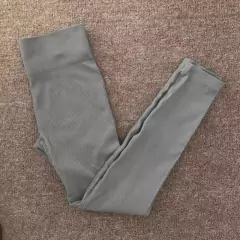 Legging Academia Feminina Canelada Sem Costura Esportes Elástica Fitness - comprar online
