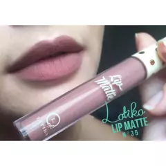 Imagem do Batom Liquido Matte Latika 4ml Longa Duração, Não Transfere e Não Craquela (ESCOLHA SUA COR)