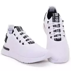 Kasut Tênis Esportivo Feminino Casual Branco Respirável na internet