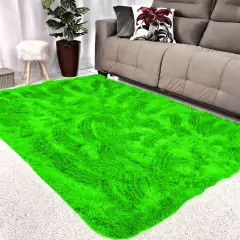 Tapetes Peludos 1,50 X 1,00 Várias Cores Para Sala E Quarto