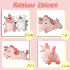 50cm/40cm/30cm Unicórnio de Pelúcia Menina Brinquedo - loja online