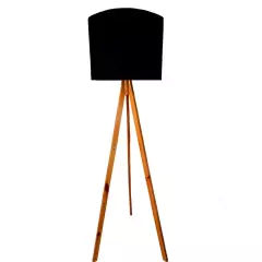 Abajur De Chão Tripé 1,50 Cm Varias Cores Completo Com Cúpula E Fiação Luminária De Piso Para Sala, Quarto, Escritório - comprar online