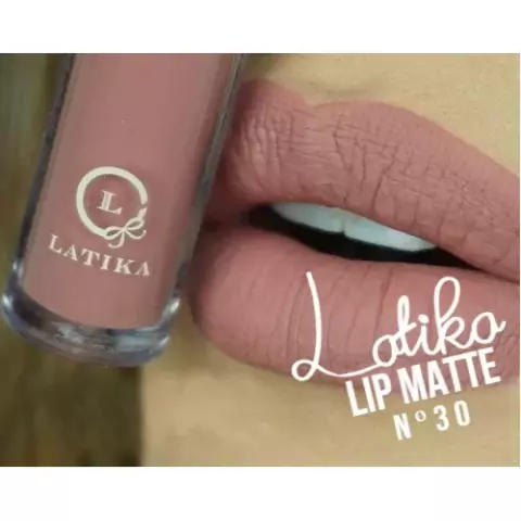 Batom Liquido Matte Latika 4ml Longa Duração, Não Transfere e Não Craquela (ESCOLHA SUA COR)