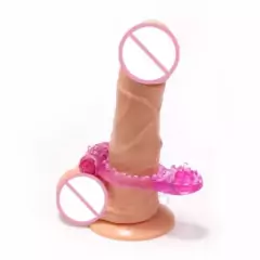Super Anel Peniano Duplo Prazer Estimulante Masculino Vibro e Feminino Pérola SEX SHOP na internet