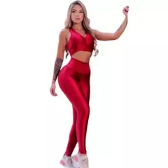 Imagem do Conjunto Cirre 3d Fitness Feminino Treino Em Casa Academia
