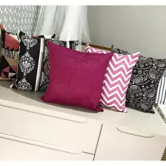 Kit com 4 Almofadas Decorativas Cheias na internet