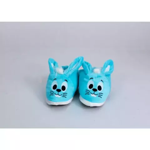 Pantufa Coelho Azul Sansão Confortável