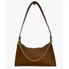 Bolsa Baguete Feminina Corrente de Lado Tiracolo Transversal de Ombro Pequena Estilosa Barata - comprar online