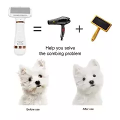Secador Pet Portátil 2 Em 1 Pet Grooming Secador De Cabelo Cão e Gato na internet