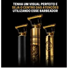 Máquina De Cortar Cabelo Para Barba Masculina Designer Aleatório Elétrico Profissional