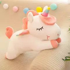 50cm/40cm/30cm Unicórnio de Pelúcia Menina Brinquedo - comprar online