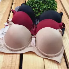 Sutiã Básico Lingerie feminina kit c/3 Sutiã em Poliamida com bojo na internet