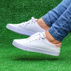 Tênis Feminino Branco Sapatenis Casual Confortável Lançamento