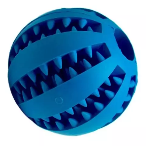 Bola Multifuncional Escova Mordedor Porta Petisco Pet Ball