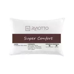 Kit Com 02 Travesseiro Percal 180 Fios Algodão Extra Macio Fibra Siliconada - comprar online
