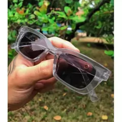 Óculos De Sol Masculino Feminino Quadrado Moda Vintage Proteção Uv400 - comprar online