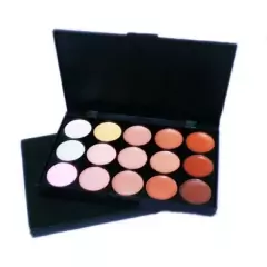 Paleta De Base Corretivo 15 Cores Maquiagem Profissional na internet