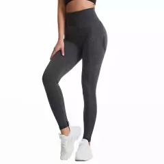 Legging De Cintura Alta Lifting Apertadas para Academia
