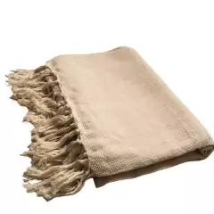 Manta Para Sofá 2,20x1,50 Decoração Promoção Com Nó nas pontas - Lojão da Alemoa