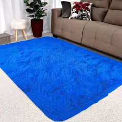 Imagem do Tapetes Peludos 1,50 X 1,00 Várias Cores Para Sala E Quarto