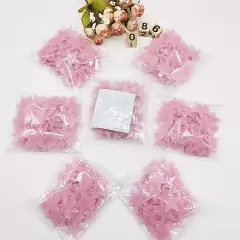 100pcs Arte de parede de adesivo com estrelas luminosas para decoração de quarto infantil