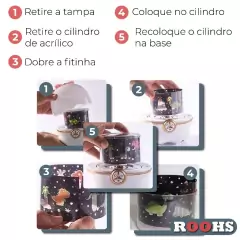 Imagem do Abajur Infantil Luminária Quarto Bebê Criança Com Projetor Multi Temas Linha Premium