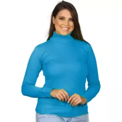 Blusa De Frio Cacharrel Feminina Gola Alta Tricot - comprar online