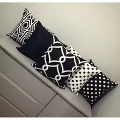 Kit com 4 Almofadas Decorativas Cheias na internet