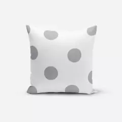 Kit 4 Capas de Almofadas 45x45cm Geométrica Cinza na internet