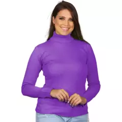 Blusa De Frio Cacharrel Feminina Gola Alta Tricot - loja online