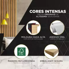 Kit 2 Quadros Decorativos Borboleta Asas Douradas Moderno Gold Para Quarto Sala Com Moldura e Vidro - loja online