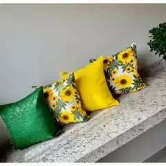 Kit com 4 Almofadas Decorativas Cheias na internet