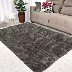 Tapetes Peludos 1,50 X 1,00 Várias Cores Para Sala E Quarto