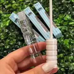 Batom Gloss Incolor 07 Látex Vegano - Max Love Lábios Brilhantes incolor