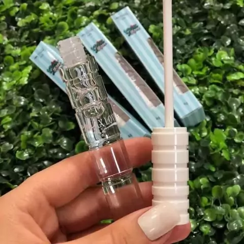 Batom Gloss Incolor 07 Látex Vegano - Max Love Lábios Brilhantes incolor