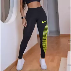 Calça Legging feminina cós alto Suplex Academia Exercicios Corrida Caminhada