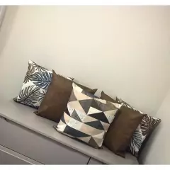 Kit com 4 Almofadas Decorativas Cheias na internet