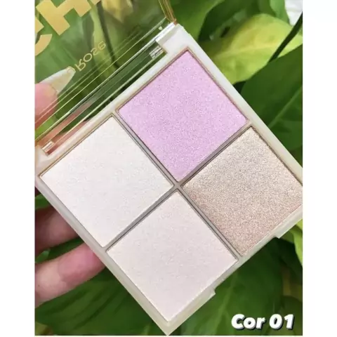 Paleta De Iluminador Glow HB 7523 - Ruby Rose