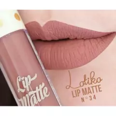 Batom Liquido Matte Latika 4ml Longa Duração, Não Transfere e Não Craquela (ESCOLHA SUA COR) - loja online