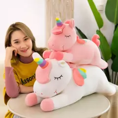 50cm/40cm/30cm Unicórnio de Pelúcia Menina Brinquedo - loja online