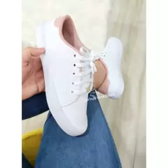 Tênis Feminino Branco Sapatenis Casual Confortável Lançamento na internet