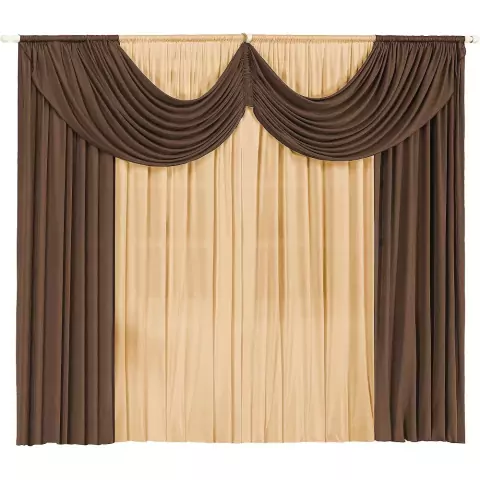 Cortina Paris 3 00 X 2 80 Para Sala Ou Quarto