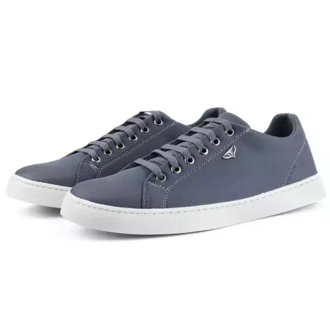 Tênis Sapatênis Casual Touroboots Masculino Skatista, Sola Reta, Confortável, com Cadarço