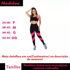 KIT 2 Conjuntos Top Calça Fitness Feminina - Lojão da Alemoa