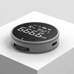 Original Duka Little mini Q Régua Eletrônica Fita Superfície Curva Régua De Medição Hd Tela Lcd Longa Espera Recarregável loja no Brasil! na internet