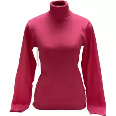 Imagem do Blusa De Frio Cacharrel Feminina Gola Alta Tricot