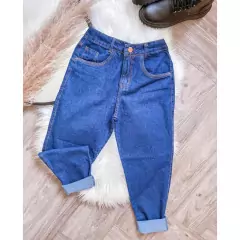Calça mom jeans estilosa 100% algodão na internet