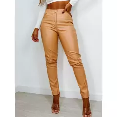 Calça Feminina Courino Couro Fake- SOMENTE ALGUNS TAMANHOS DISPONÍVEIS - comprar online