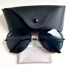 Óculos de Sol Aviador Dourado Preto UV400 Masculino Feminino Diversas Cores - Lojão da Alemoa